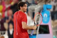 Taylor Fritz at the Paris Olympics 2024. (Photo: Getty)